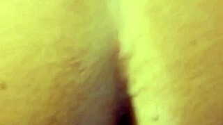 Cumshot to the ass of my wife