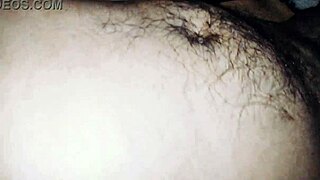 A wife performs an anal blowjob in their homemade amateur video