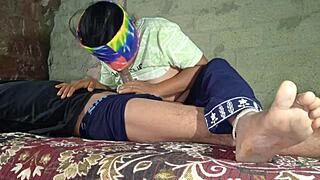 The Bhabhi Took It In Her Mouth In The Dorm