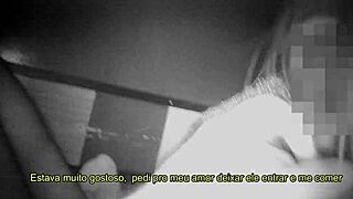 Brazilian Housewife Asks To Enter And Fuck In The Glory Hole Booth