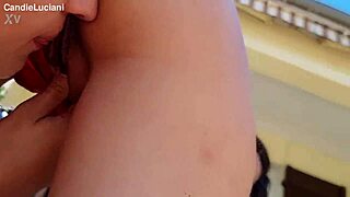 girls washing bike outdoors