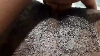 pussy play gets so wet and creamy