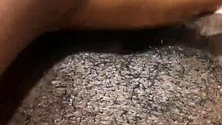 pussy play gets so wet and creamy