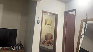 Hot girl makes porn actors cum fast