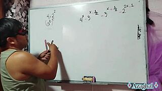 Twenty-six-year-old MILF wants lessons, so I creampie her