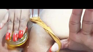 Linda Morena Brincando Com Seu Consolo