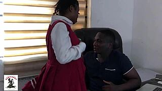 Horny Hannah Asks College Teacher for Sex to Help with Schoolwork