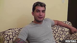 Morena Ana Julia Fucks Bareback with a Huge Cock Intensely