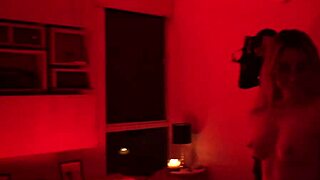 Sussy Enjoys Home Time While Parents Shop