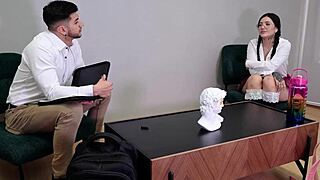 student flirts with your teacher to be able to have a good note?