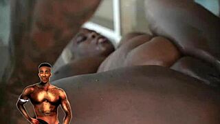 Phat Booty Ebony BBW Marley Moore Gets Poolside BBC