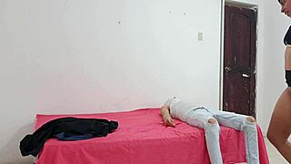 The priest came to preach, but the housewife seduced me into dirty acts