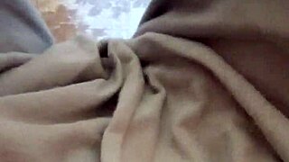 Milf touches herself in pajamas