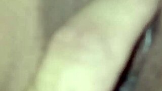 Fingering girlfriend's pussy before fucking her hard.