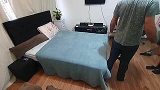 I invited friends to watch women kissing passionately in a wild gathering