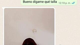 Doña mary gets aroused and sends nude photos