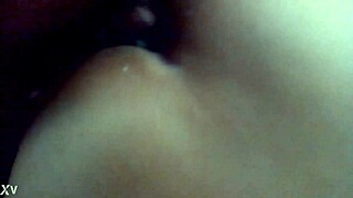 Amateur couple enjoys anal creampie fucking at home