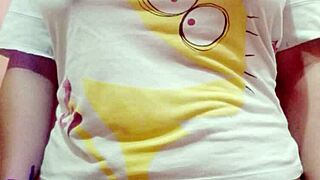 Aurora Estelar, mature Mexican milf hot wife, shows huge natural tits in photoshoot by Huntr666