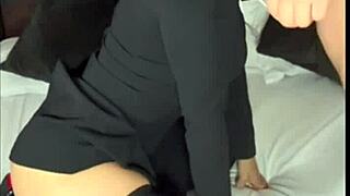 Gothic Big-Ass Woman Addicted To Sex With Stepson