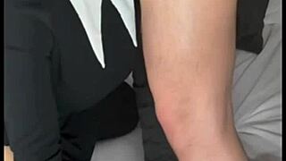 Gothic Big-Ass Woman Addicted To Sex With Stepson