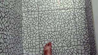 big tit blonde milf getting dicked hard in the kitchen by her new sex lover