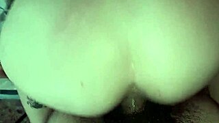 Stepbrother Assists with Deep Insertion of Large Item