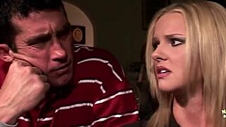 i'm pounding that seductive brunette's ass right next to my oblivious girlfriend