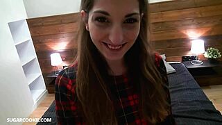 Cute Teen 18+ Jimena Lago Gives Her Boyfriend A Blowjob