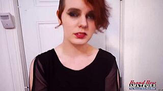 Kinky Busty Brunette Maria Sucks And Rides A Cock Until She Gets A Facial