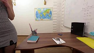 I Filled The Student With Knowledge And Sperm