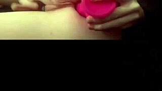 Horny british slut girlfriend gives blowjob and masturbates with dildo in homemade pov