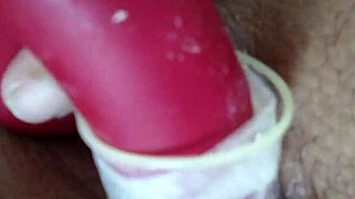 amysexxxjuguetona gets so horny she grabs the vibrator and shoves it in