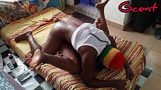 homemade missionary with big cock moaning and wet pussy dripping