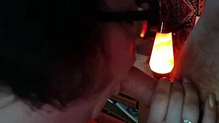 amateur bbw with big tits sucks thestonedfox's cock 😘