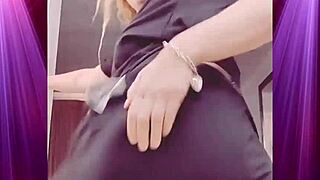 Booty Shaking Seductively In My Boyfriend's Clothes On The Dance Floor