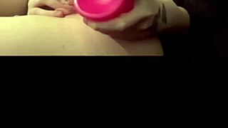 Horny british slut girlfriend gives blowjob and masturbates with dildo in homemade pov