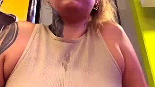 Oh no, my shirt's see-through from sweat in the gym!