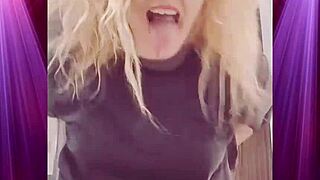 Booty Shaking Seductively In My Boyfriend's Clothes On The Dance Floor