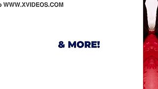 British Redhead Student Tells You How To Wank And Cum For Her