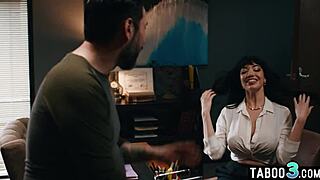 Naughty latina milf housewife little 18+ puck seduces the big cocked director