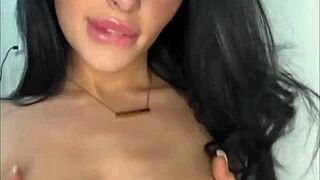 Slutty American Student Fingers Herself