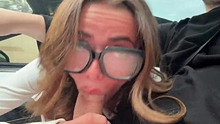 hey, that 18-year-old amateur nikki nicole is getting fucked hard in the car, moaning like crazy