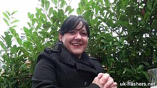 chubby british amateur rubbing in all the wrong places 😏