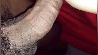 busty barefoot wife cheats on husband with big black creampie in trailer park