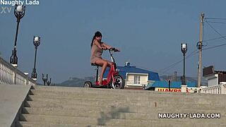 Naked Ride Public Thrills!