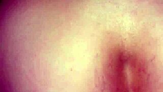 milf's first time fucking on the hotel balcony outdoors