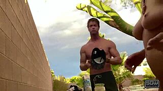 miss stacy in an intimate encounter