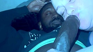 the bbw milf gives a sloppy gumjob with no teeth