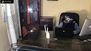 Ahlaja trying to make a fake transfers to a dispatch rided which make the rider to take back the items but she also refuses and offer to give her big pussy to him