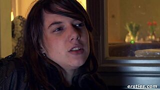 sweet swiss girl from ersties performs solo in front of camera